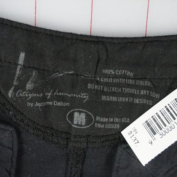 Citizens of Humanity Tunic Long sleeve BLK - Picture 11 of 13